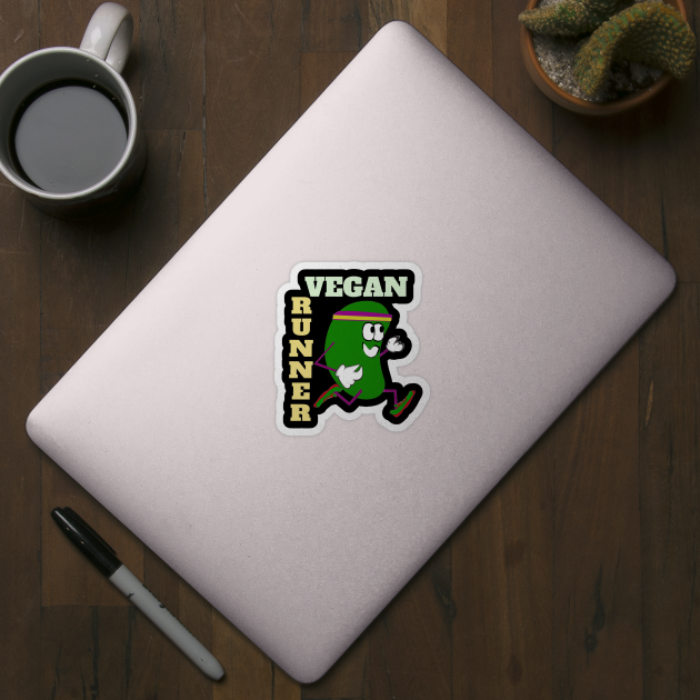 Cross Country Vegan Runner by PoetandChef